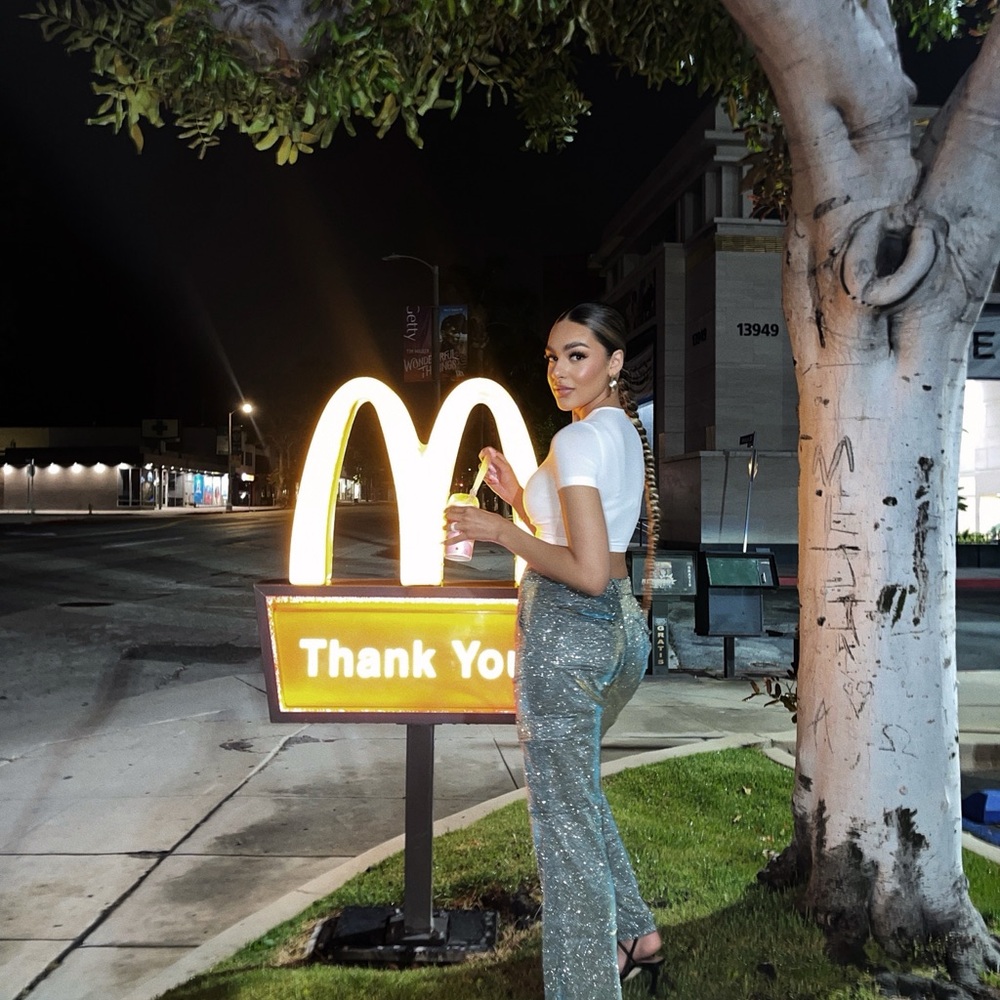 Sparkling Sequin Women's Pants